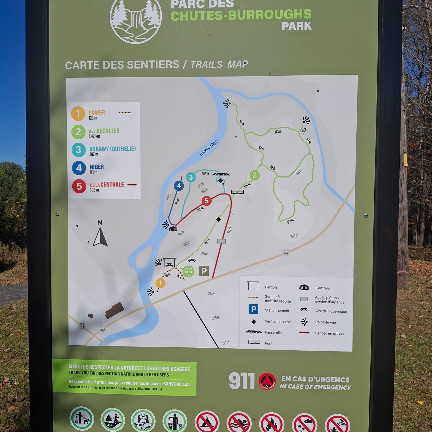 Parc des chutes Burroughs