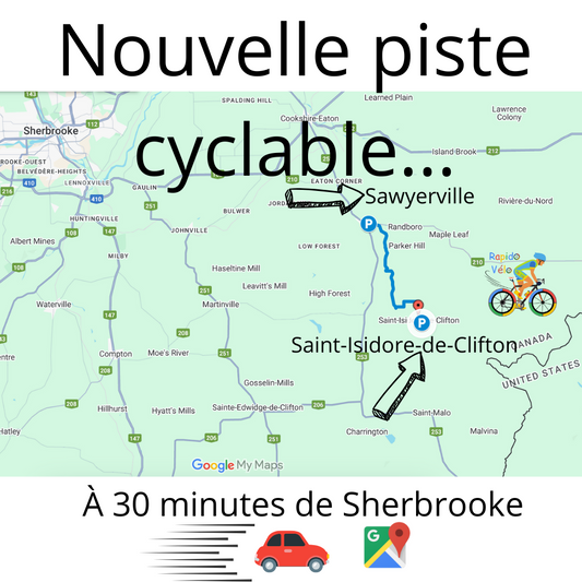 De Sawyerville Ă  Saint-Isidore-de-Clifton
